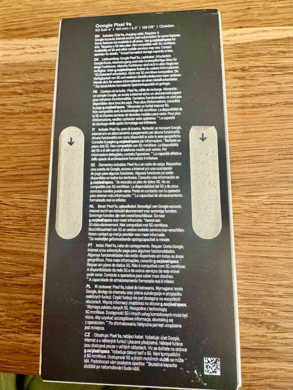 Google Telefoni cellulari / Smartphones: Google Pixel 9a - 128 GB Obsidian - NEU & originalverpackt – Nuovo e nell'imballaggio originale da Bern venduto da Tar_z9zd 2