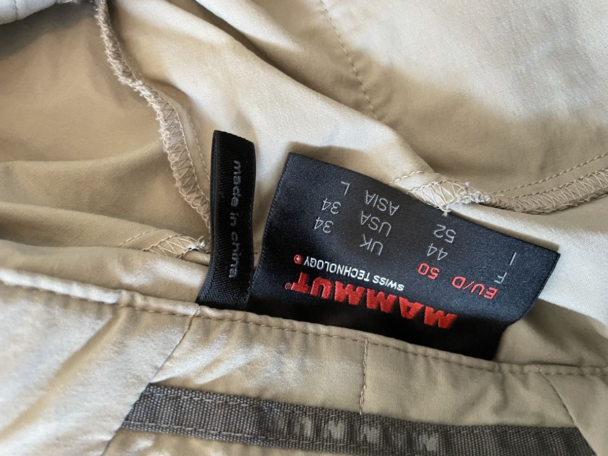 Mammut Pantaloni: Mammut kurze Hose – Usato da St.Gallen venduto da bubo2008 2