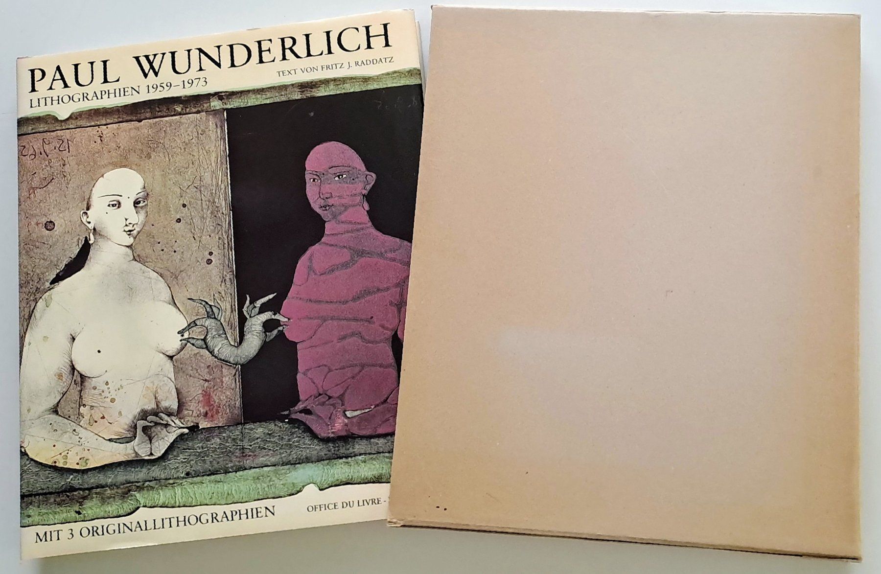 Libri: Paul Wunderlich: Lithographien 1959-1973. 3 Or.Lith. No.759 – Usato da Zürich venduto da archiphil