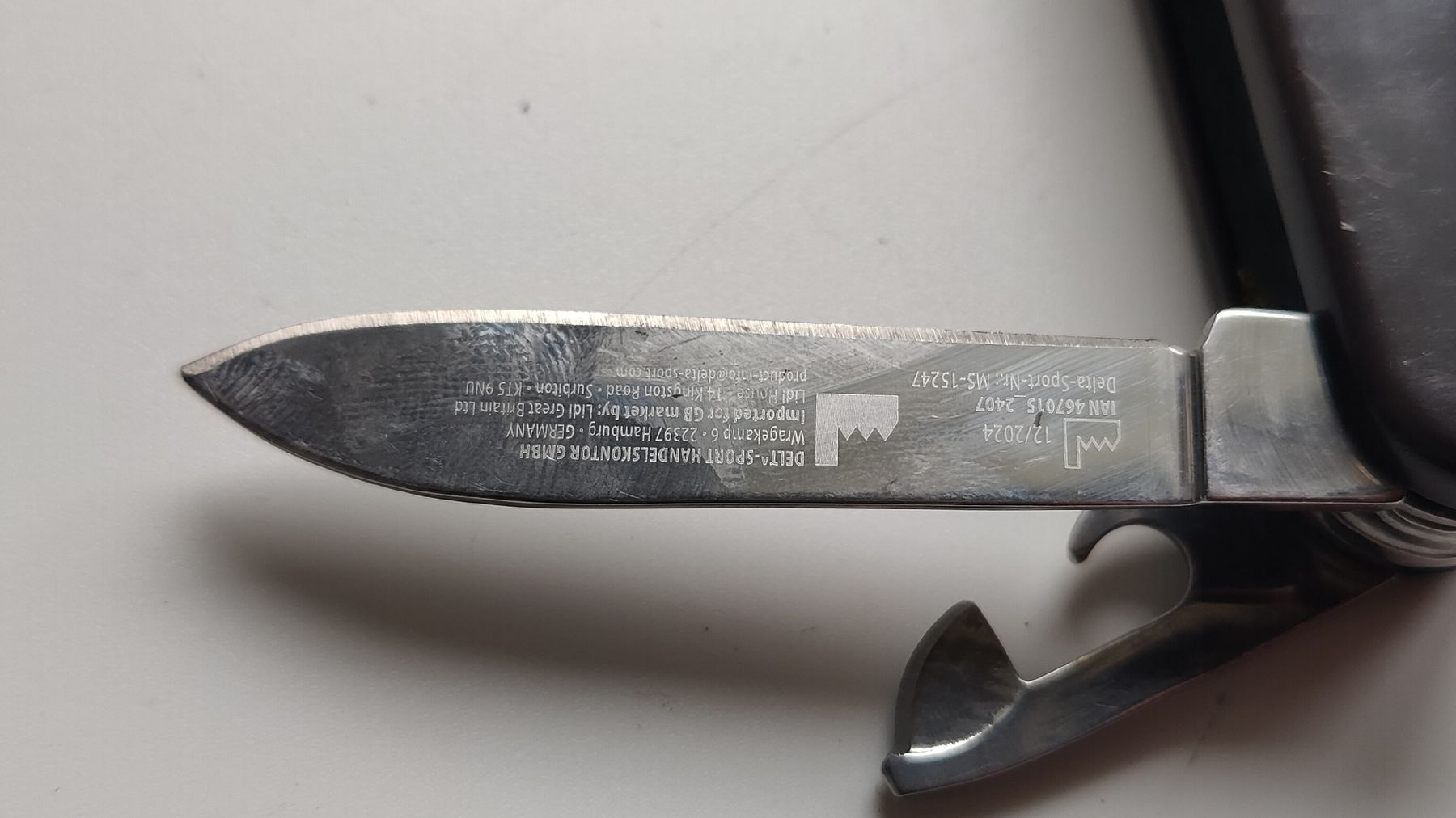 Coltelli tascabile: Crivit Taschenmesser, vielseitig einsetzbar, (W2) – Usato da Aarau venduto da bro_9zsg 3
