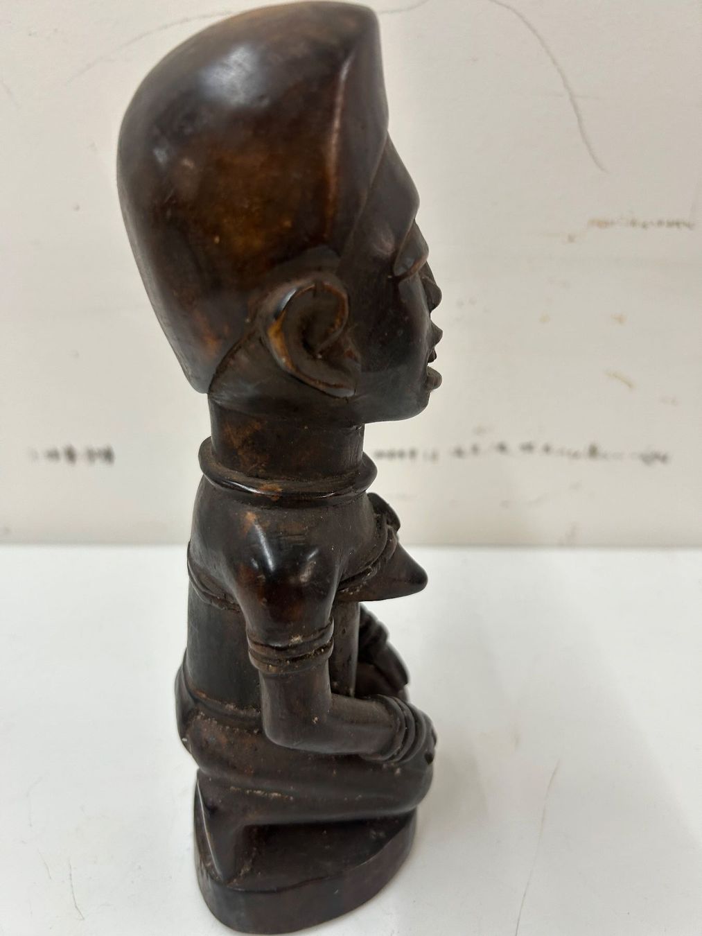 Figuren: antike afrikanische Holz-Figur Luba Alter unbekannt – Gebraucht aus Zürich von Levelart 5