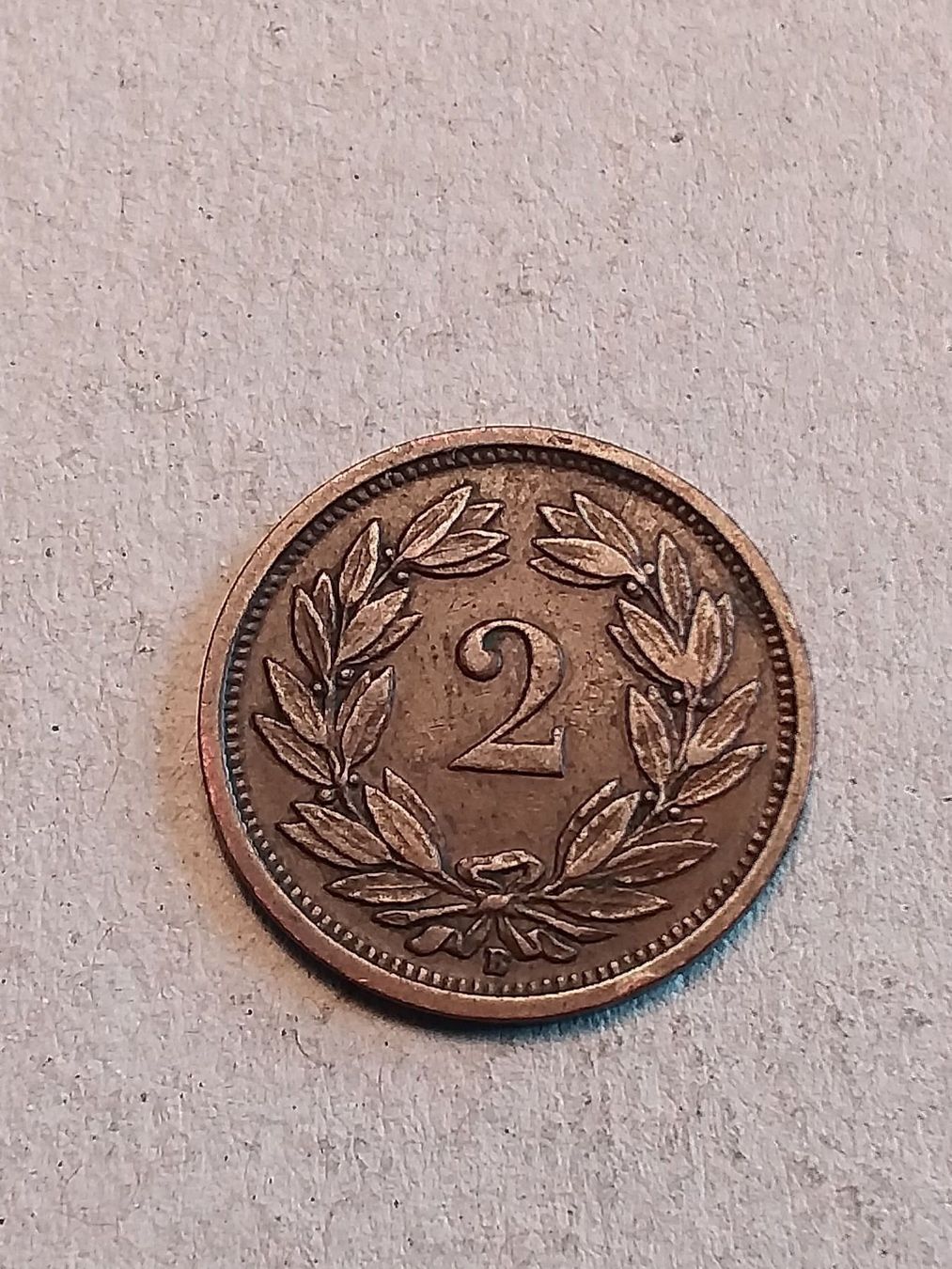 Tutti le monete: 2 Rappen Jg.1926 – Usato da Schwyz venduto da Trofana 3