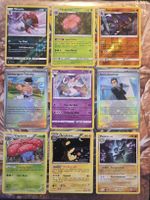 Pokémon Holo, Reverse u. Non-Holo Karten Lot EN/DE ab 1Fr.