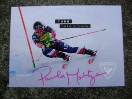 PAULA MOLTZAN (USA) AUTOGRAMMKARTE TOP