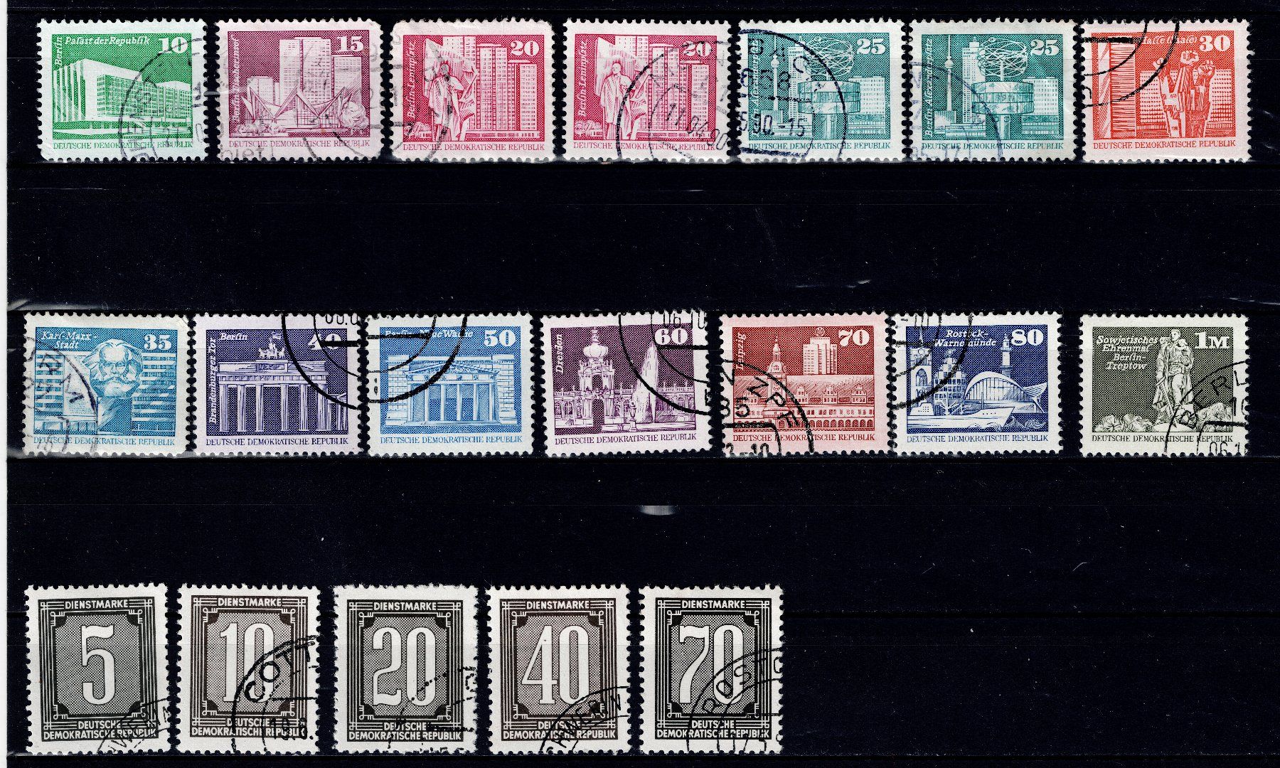 Tutti i francobolli: Briefmarken 94x DDR 0 – Usato da Tenniken venduto da mik_6mxg 7
