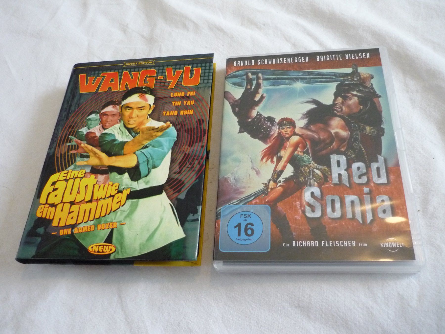Tutti i DVDs: DVD rar - Red Sonja + Eine Faust wie ein Hammer – Usato da Beringen venduto da Flatretriever