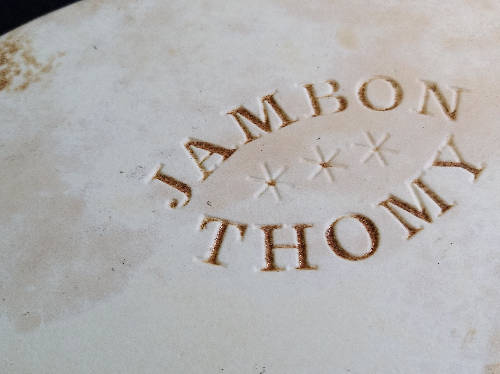 Rössler Teglie da forno: Rössler Auflaufform JAMBON THOMY Gratinform – Usato da Reiden venduto da Zofi-Brocki 2