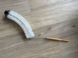 Gebogene Flaschenbürste für Weinballon