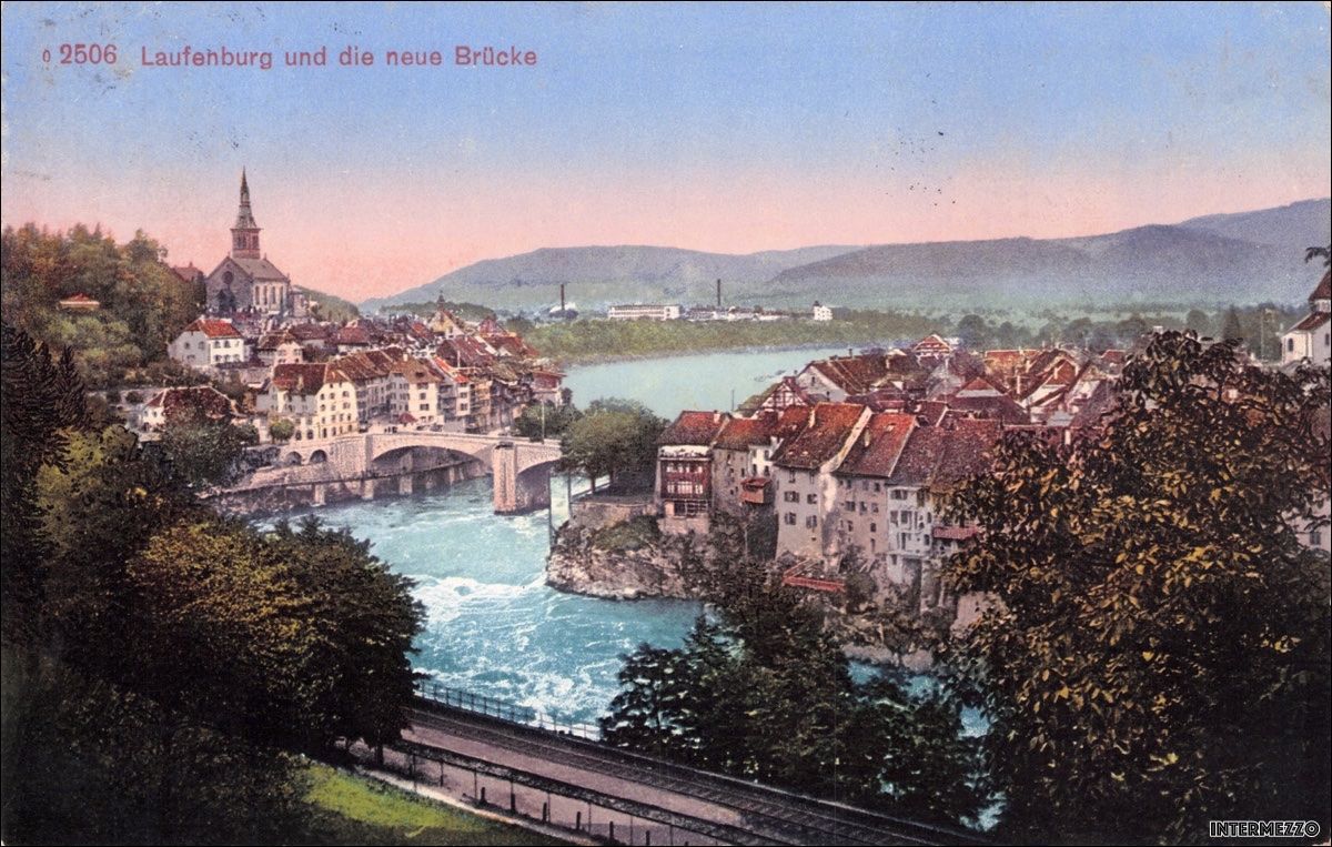 Cartoline postali: Laufenburg // 1918 – Usato da Basel venduto da intermezzo12