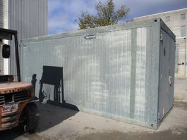 Container Hofladen Bagger Werkstatt Traktoren Anhänger