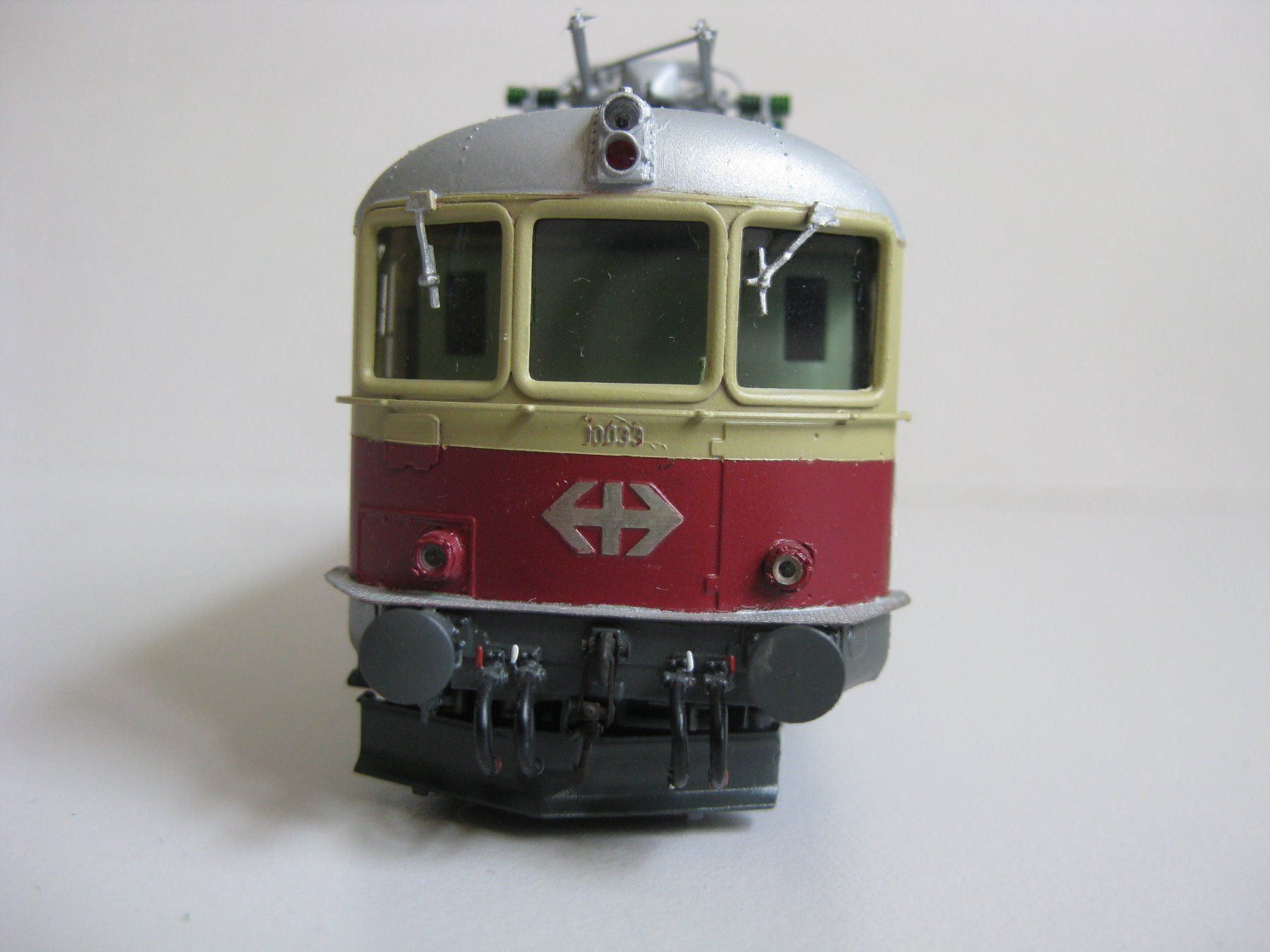 Lemaco Modellini di ferrovie: Lemaco SBB Re 4/4 I 10033 TEE,  HO 21/2 – Usato da Buchs ZH venduto da swiss-train 5