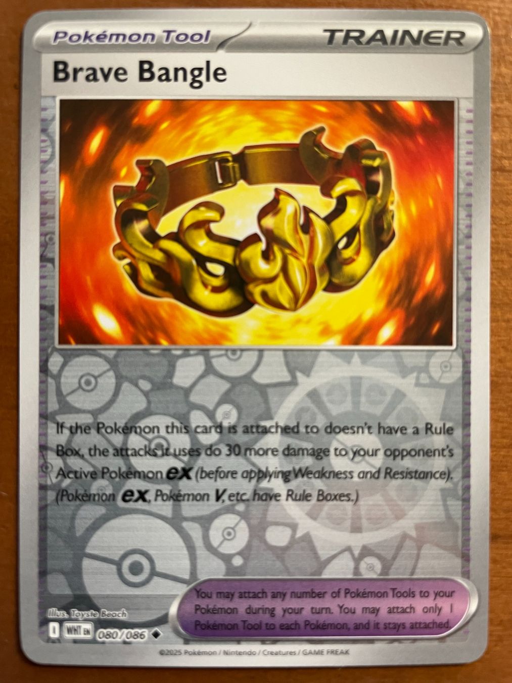 Pokémon Carte collezionabili: Pokemon Brave Bangle Reverse (Versand gratis) – Nuovo (secondo la descrizione) da Chur venduto da Angerson