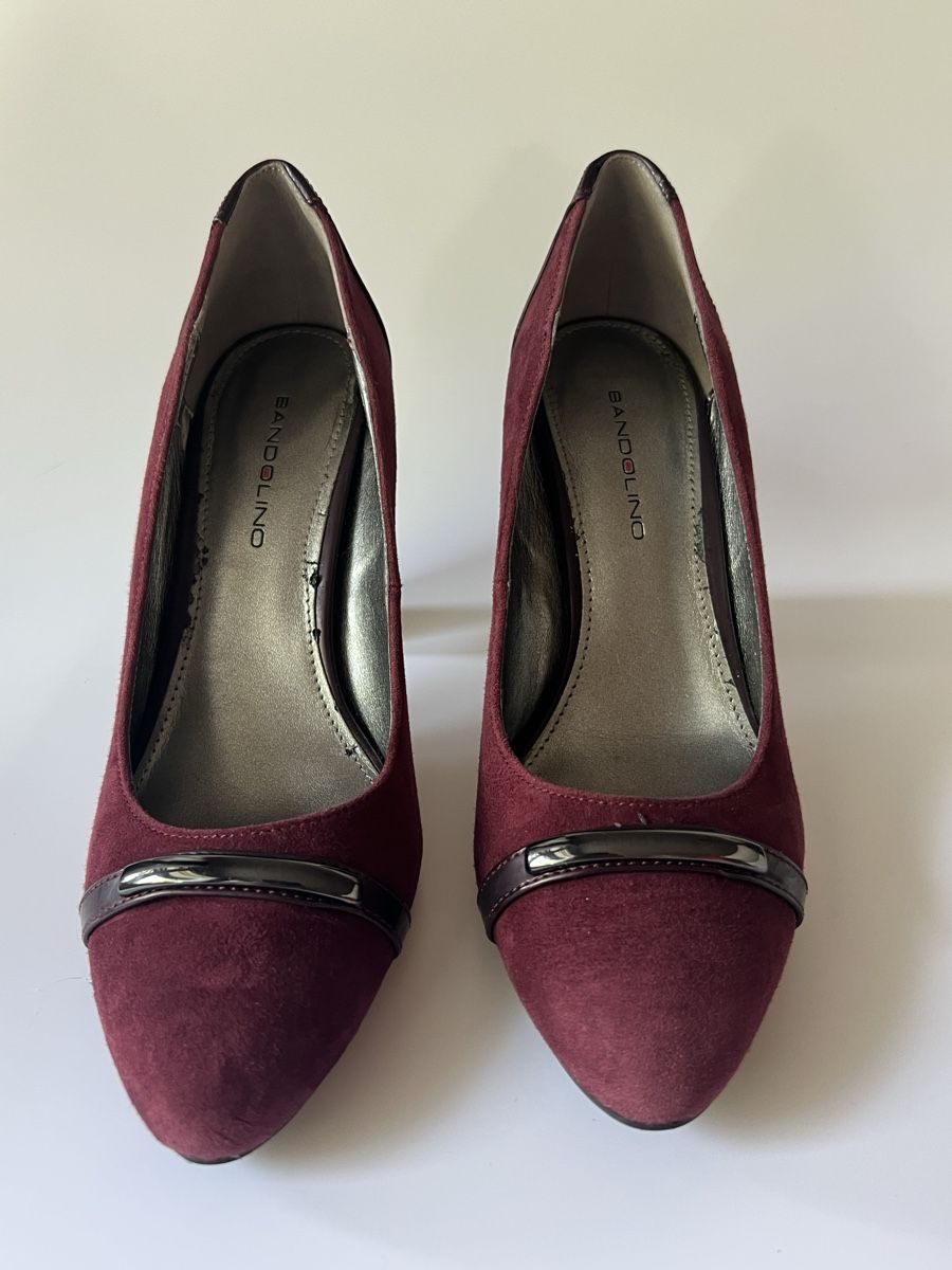 Scarpe da donna: Wine high heels pump Bandolino size 37 – Usato da Chêne-Bougeries venduto da ARosita 1