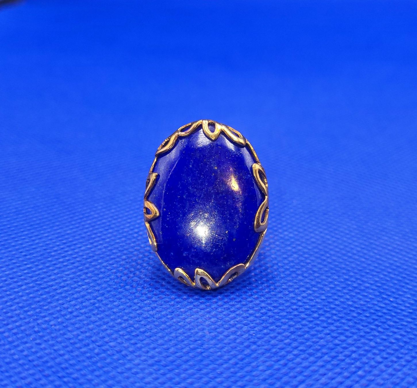 Ringe: 375 Massiv Gold Ring Mit Lapislazuli – Gebraucht aus Wald ZH von Aniade 8