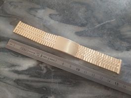 Watch bracelet Zenith NSA 19mm goldplated