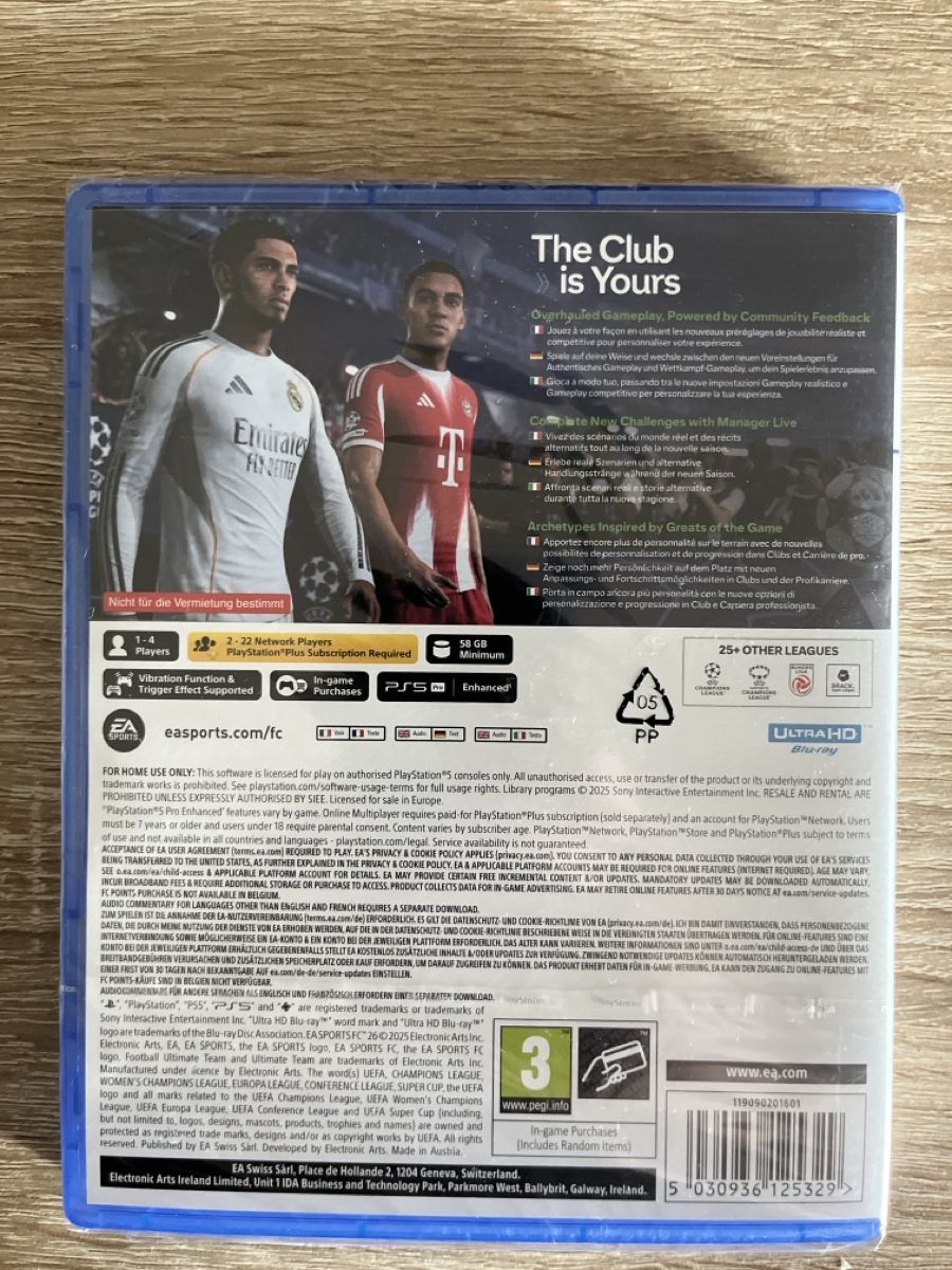 Jeux: FC26 PS5 – Neuf avec emballage d'origine à Biel/Bienne par que_9cv5 1