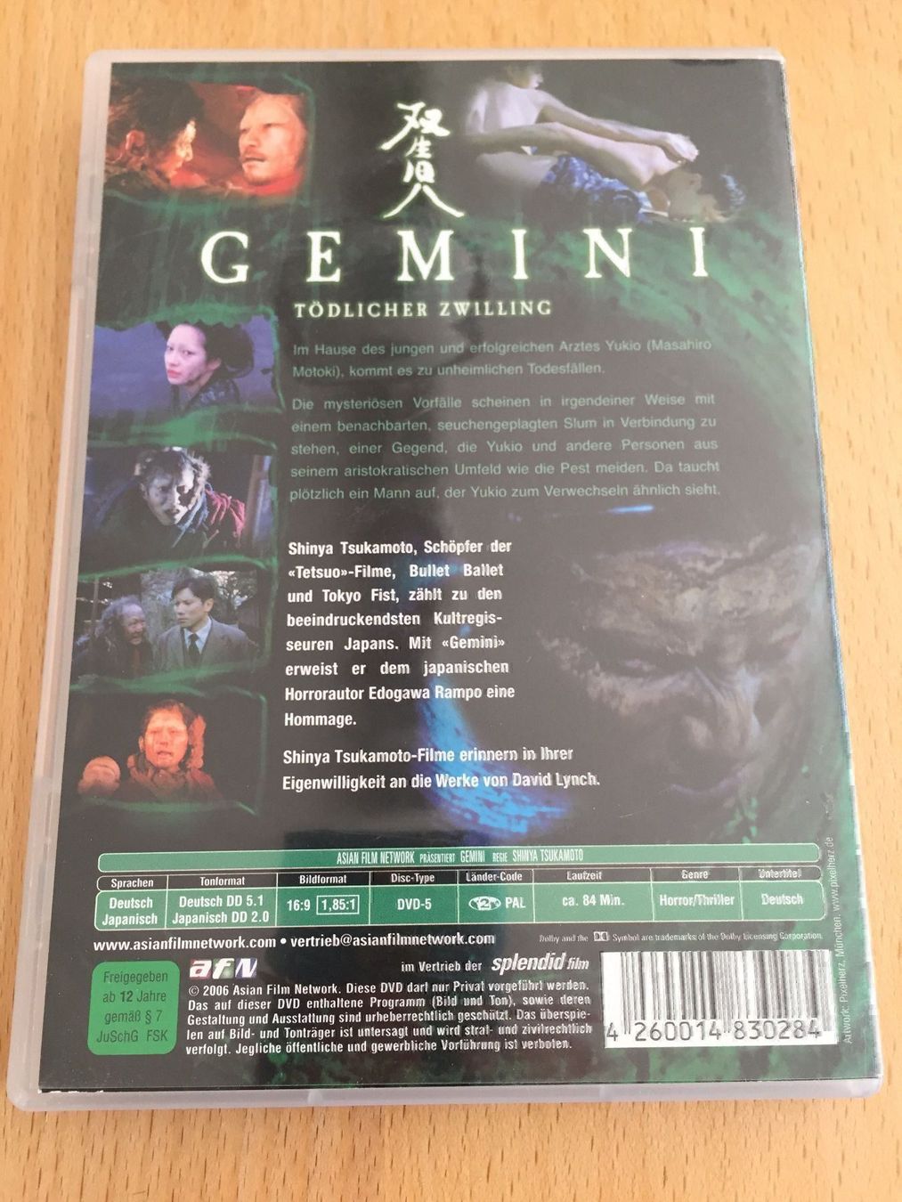 Alle DVDs: Gemini - Tödlicher  Zwilling – Gebraucht aus Rüti ZH von alumedien 1