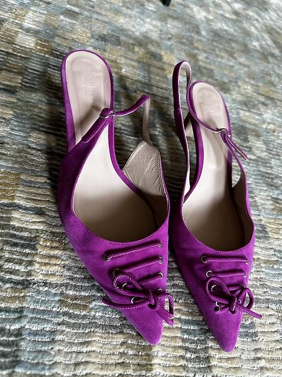 Damenschuhe: Scarosso Livv suede 55mm pumps – Gebraucht aus Zürich von kas_g26m