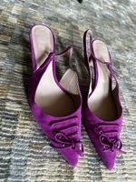 Scarosso Livv suede 55mm pumps