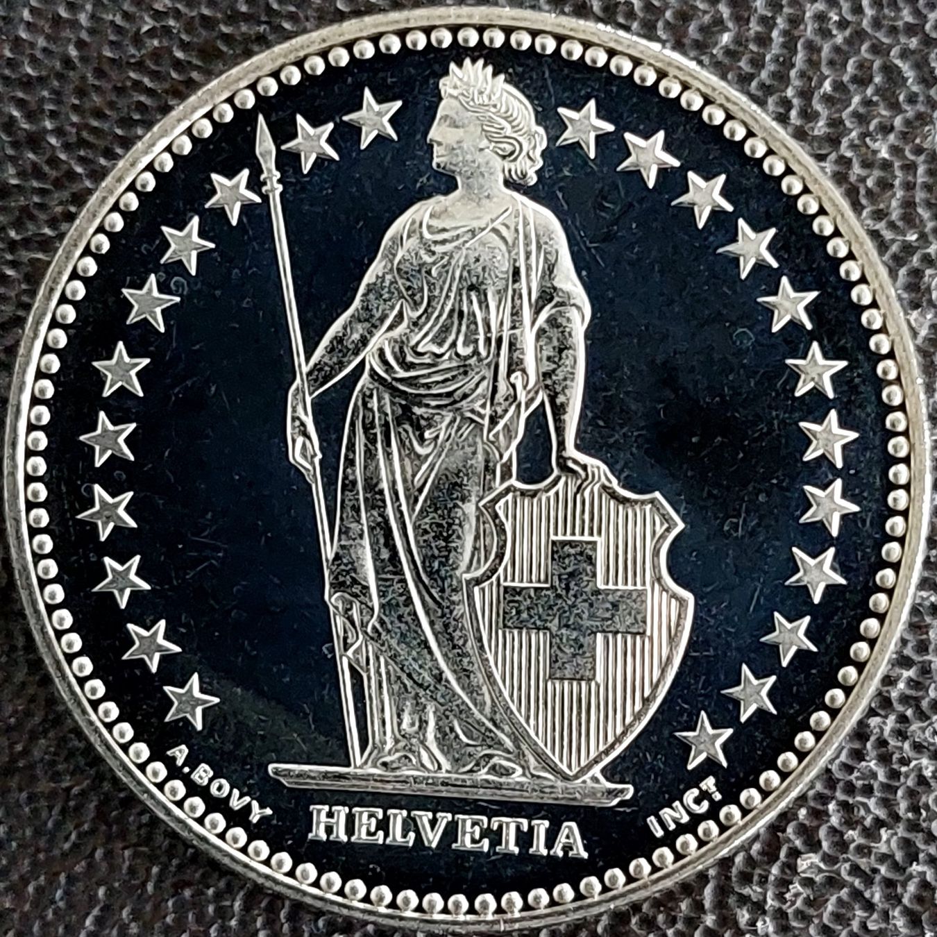 Tutti le monete: 2 Franken 1997 stgl. / aus Münzsatz – Nuovo (secondo la descrizione) da Arch venduto da coinsandmore 1