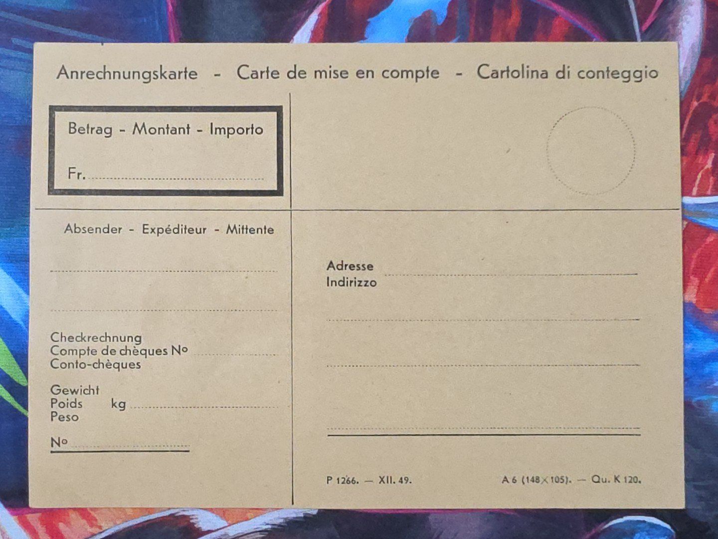 Alle Briefmarken: CL33 Document + Timbre Suisse 1951 – Gebraucht aus Cousset von Patrick_Collections 1