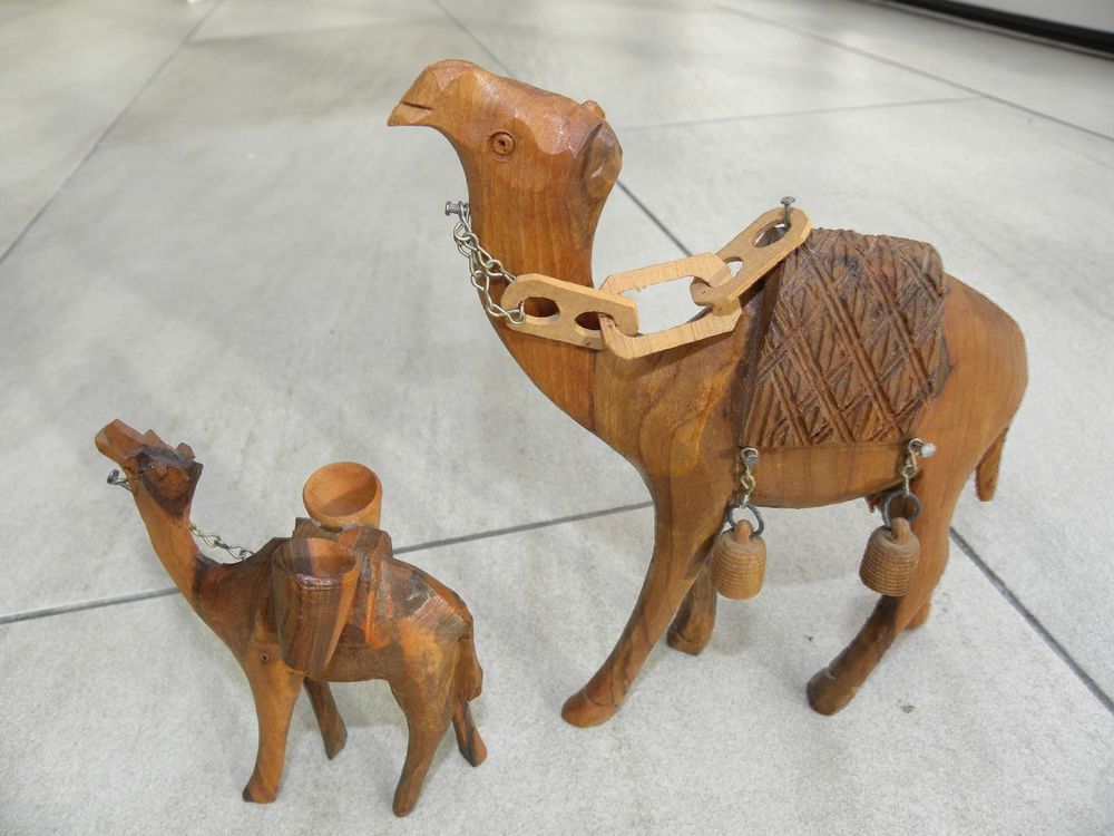 Holz Kamel Deko Figur - Gelasert Dromedar Aus Sperrholz In Wählbarer Größe 3-50cm