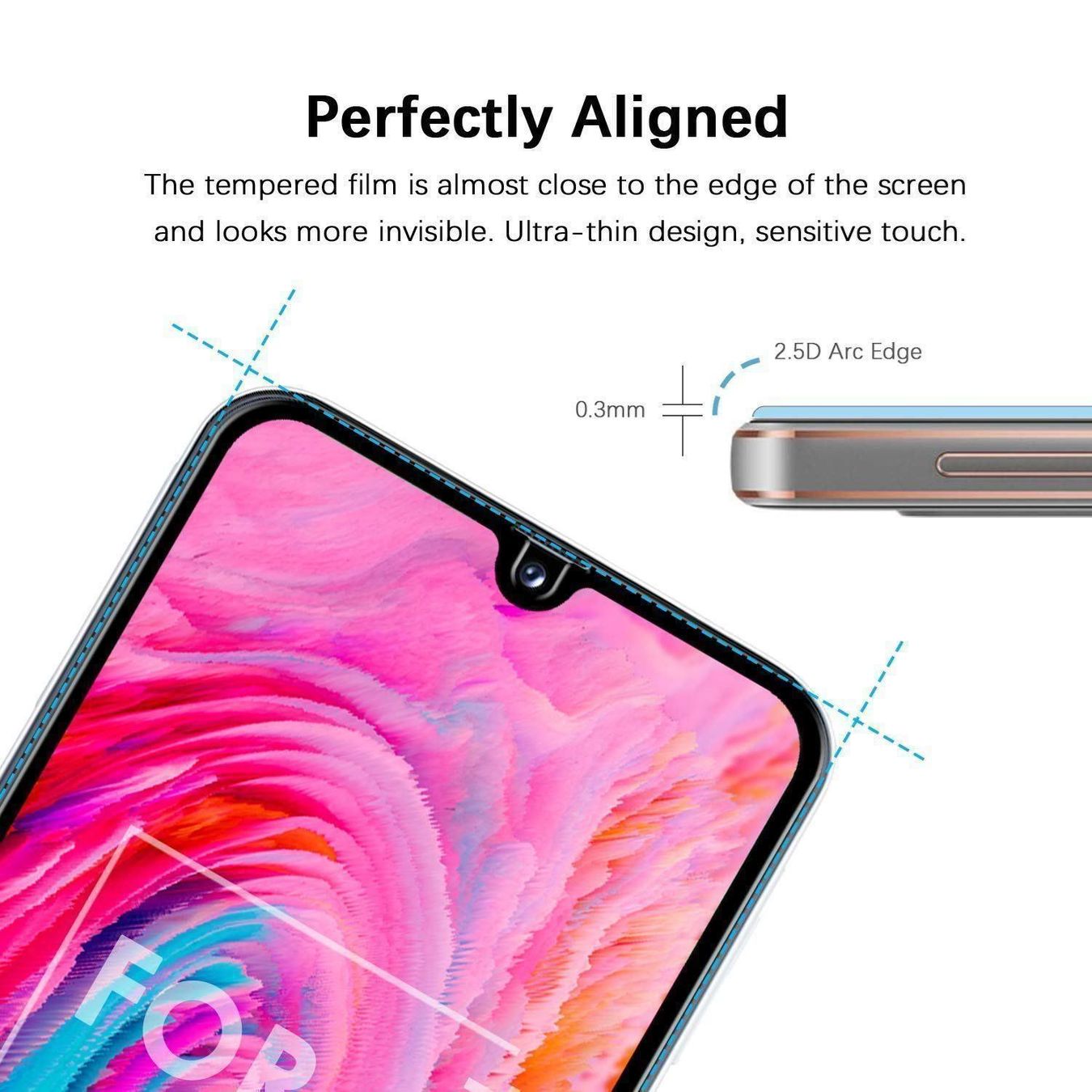 Covers & Schutzfolien: Samsung Galaxy A40 Panzerglas Schutzglas FULL DISPLAY GLAS – Neu und originalverpackt aus Volketswil von coverandmore 5