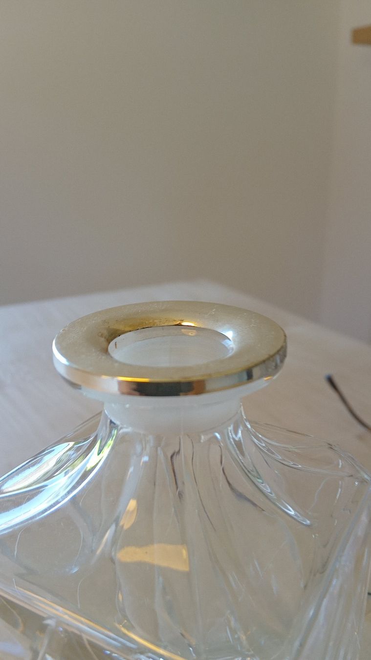 Caraffe: Whiskykaraffe mit Sterlingsilber-Kragen – Usato da Meilen venduto da Christian835 1