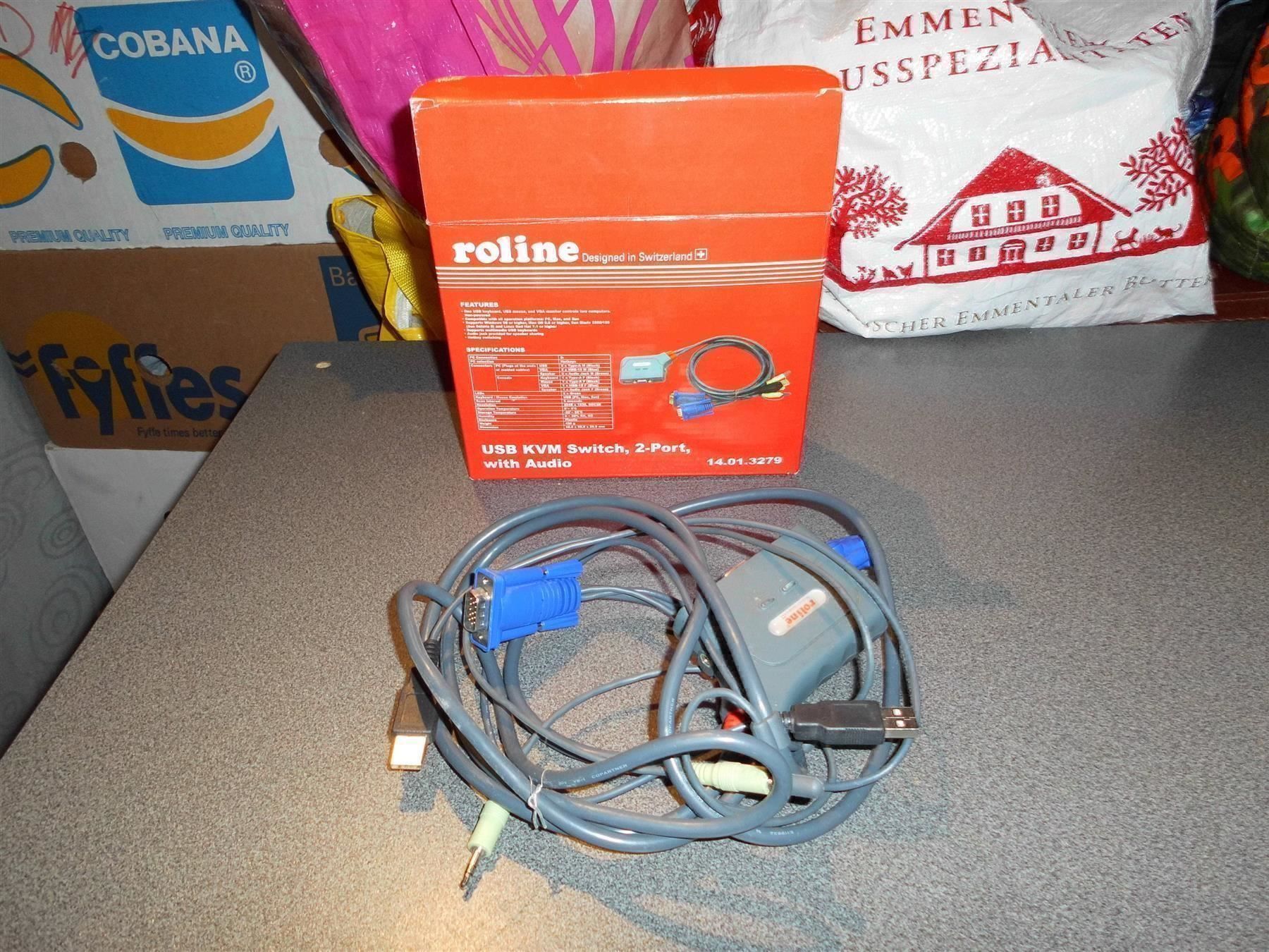 Cavi: Rollin KVM Switch Star, 14-2 PC, all USB – Usato da Zürich venduto da abraxas1291 1