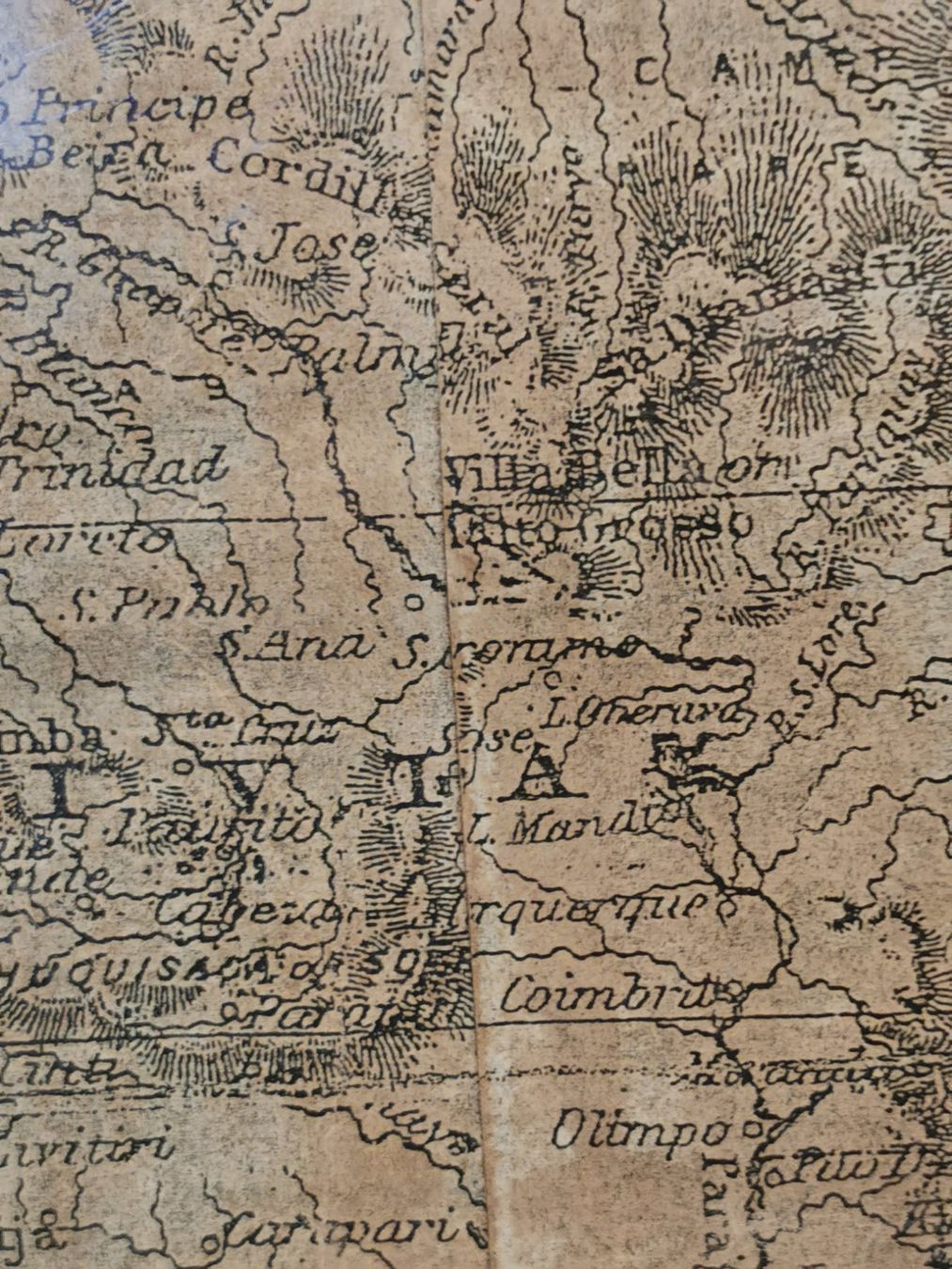 Cartine & Atlanti: CARTE GÉOGRAPHIQUE SUD AMERICA 1859 – Usato da Genève venduto da Qanil77 7
