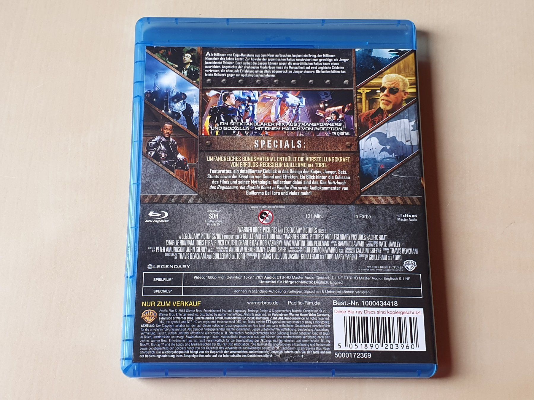Tous les DVDs: Pacific Rim – D'occasion à Stansstad par collectorsshop 1