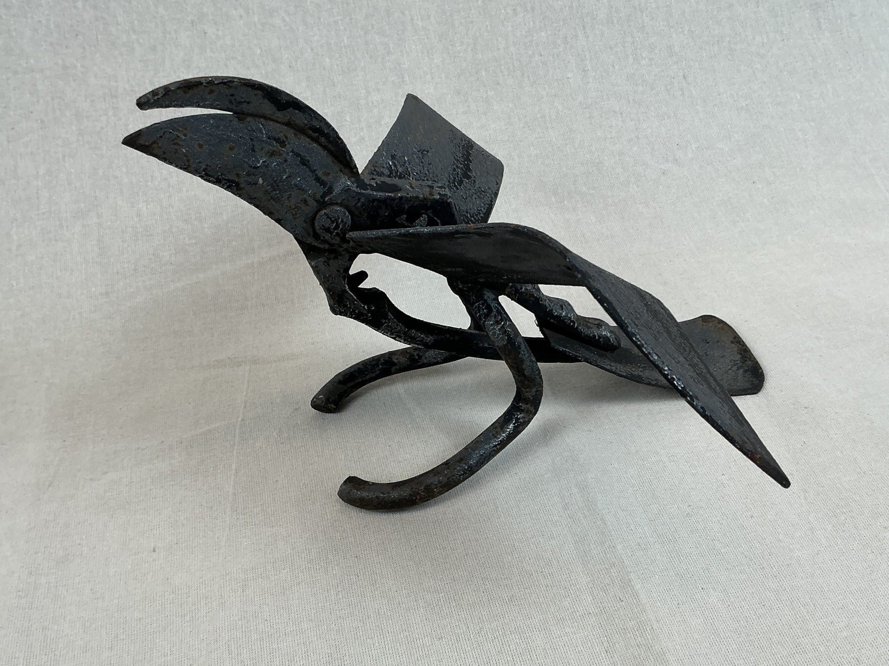 Sculptures & Statues: GARTEN SKULPTUR Vogel aus einer Gartenschere – D'occasion à Richterswil par Restwert_Richterswil