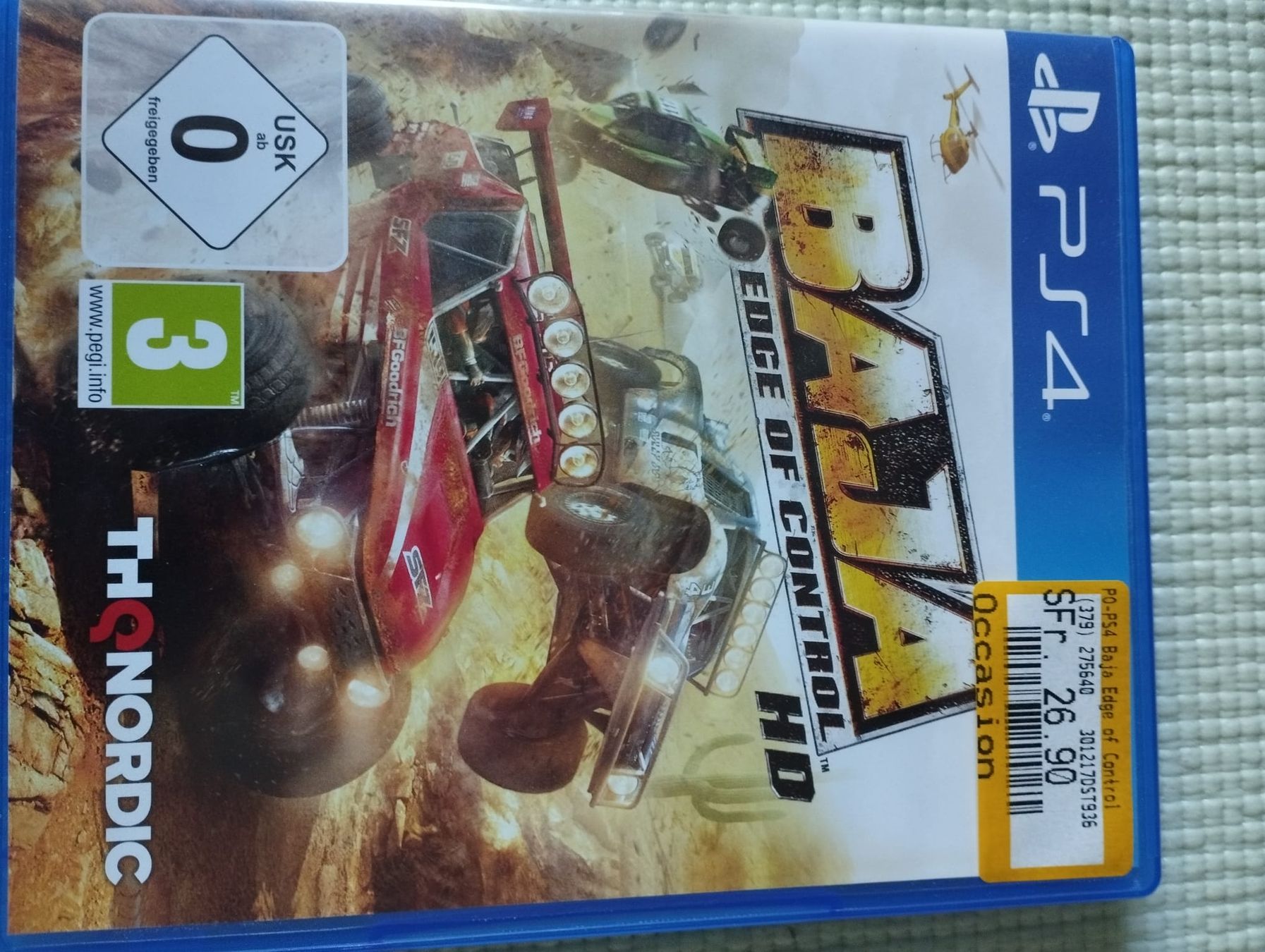 Spiele: PS4 Baja: Edge of Control HD  – Gebraucht aus Basel von iom_9