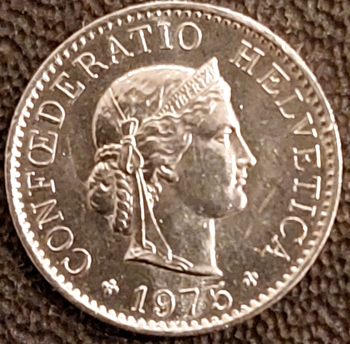 Tutti le monete: 5 Rappen 1975 – Usato da Arch venduto da coinsandmore