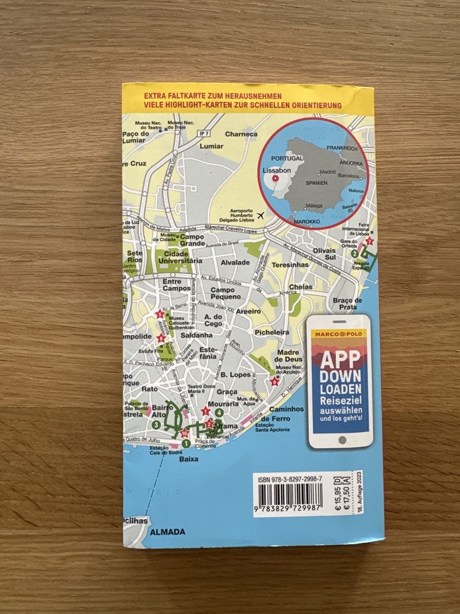 Libri: Reiseführer Lissabon Marco Polo – Nuovo (secondo la descrizione) da Schnottwil venduto da mic_d27v 1