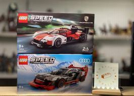 Lego Speed Champions Porsche 963 76916 & Audi S1 76921