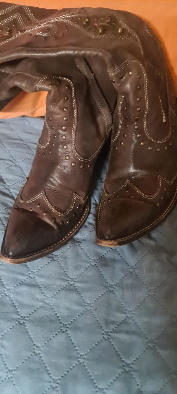 Scarpe da donna: Leder Stiefel – Usato da Bellerive VD venduto da Hermes5 1