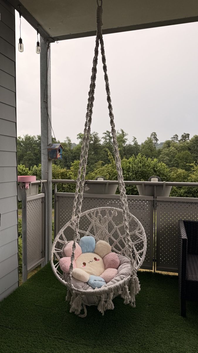 Poltrone pensili da giardino: Hängesessel Makramee Sommer-Balkon chillig & gemütlich – Usato da Bremgarten AG venduto da Smockrider