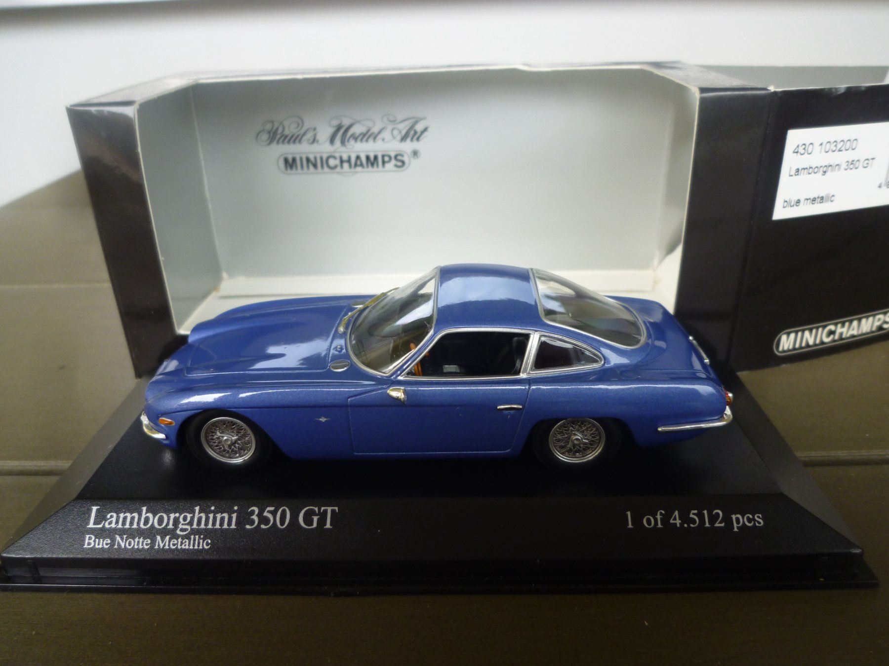 Lamborghini Modellini d'auto: Lamborghini 350 GT – Nuovo e nell'imballaggio originale da Flawil venduto da Imperiosud 4