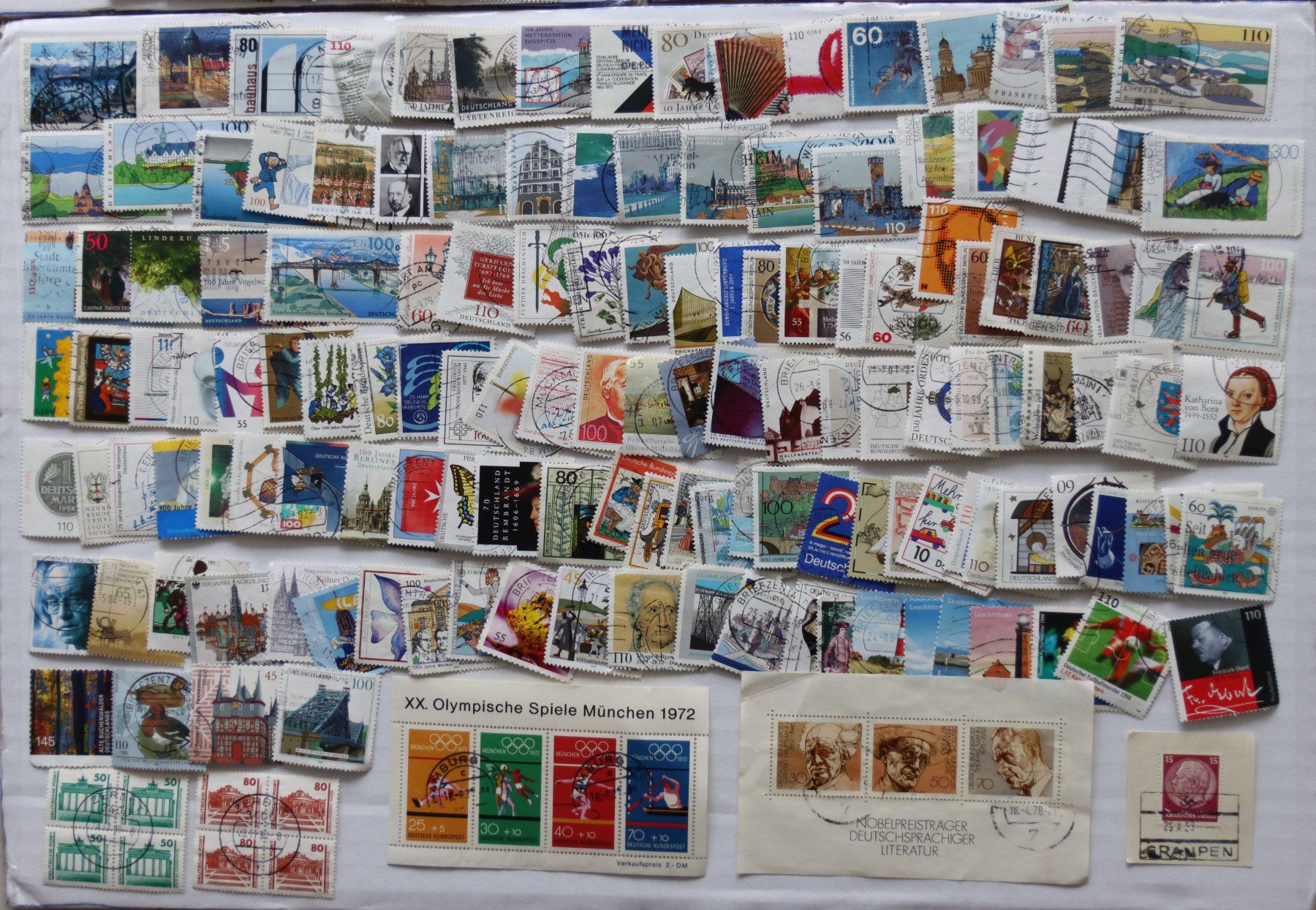 Alle Briefmarken: Briefmarken Deutschland – Gebraucht aus Oberentfelden von lakipul 3