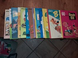 collection de 13 bd de la série Boule et Bill 