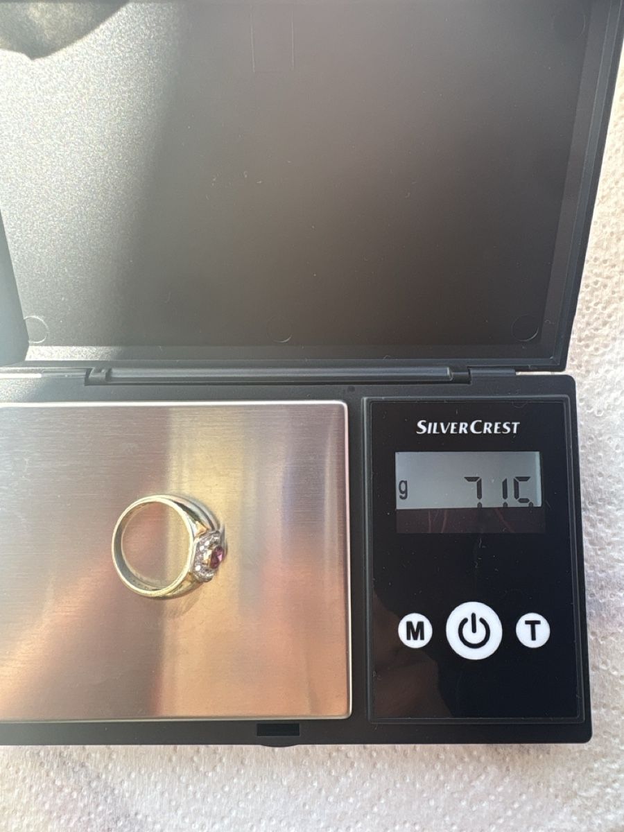 Anelli: Bague or 18K rubis et diamants – Usato da Versoix venduto da tem_f7yk 6
