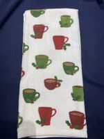 Christmas Towel Festive Coffee Mugs Design New