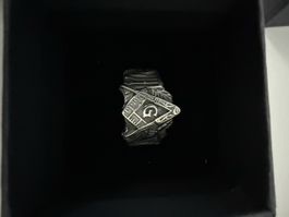 Ring Freimaurer THE MASON. Grösse 10 neu