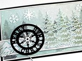 Stanzschablone Nr.603, Schneesterne 20 Stk.(Sizzix geeignet)