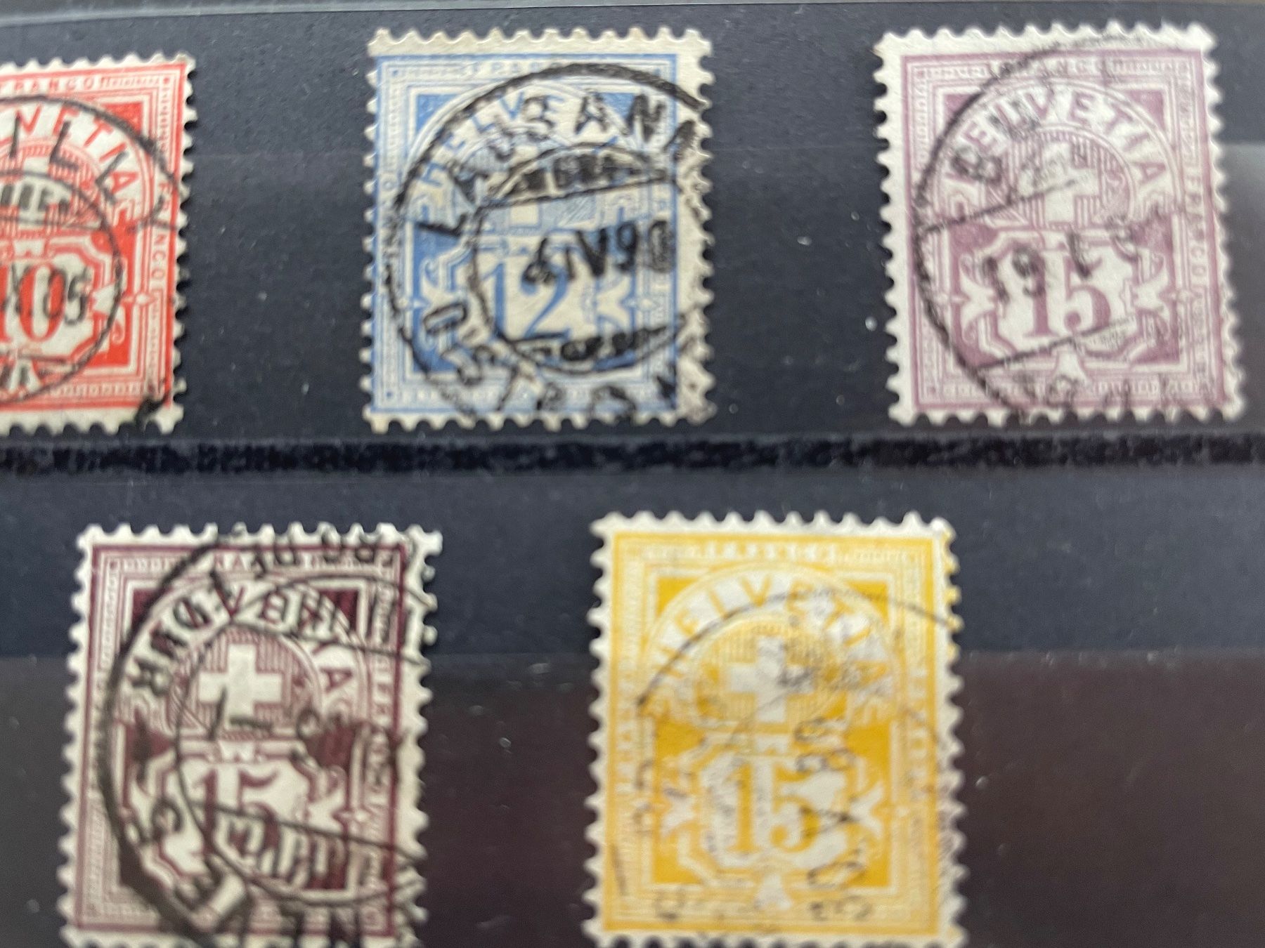 Alle Briefmarken: Oblit. luxe, SBK 150.- + ? – Gebraucht aus Sonceboz-Sombeval von Comment2 1