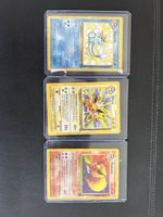 Pokemon Karten Set, Aquana, Blitza, Flamara