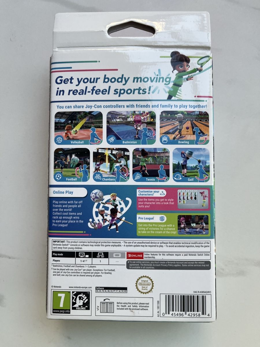Nintendo Giochi: Nintendo Switch Sports game – Usato da Vessy venduto da rijl 1