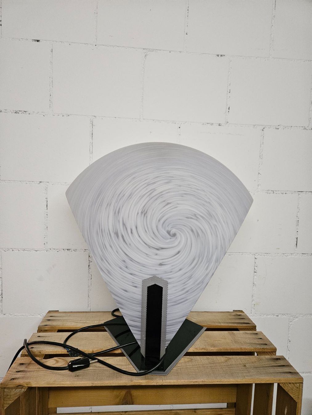 Murano Lampen: Lampe Murano-Glas in Fächerform – Gebraucht aus Root von Trinali