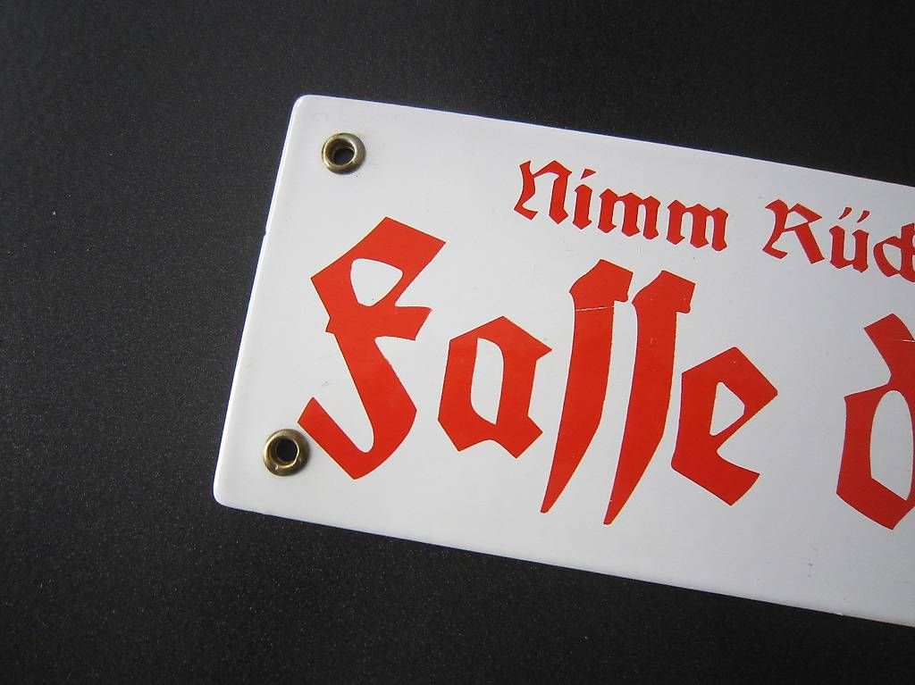 Insegne: Email-Schild  " halte dich kurz" – Usato da Neuenegg venduto da Heggi0 1